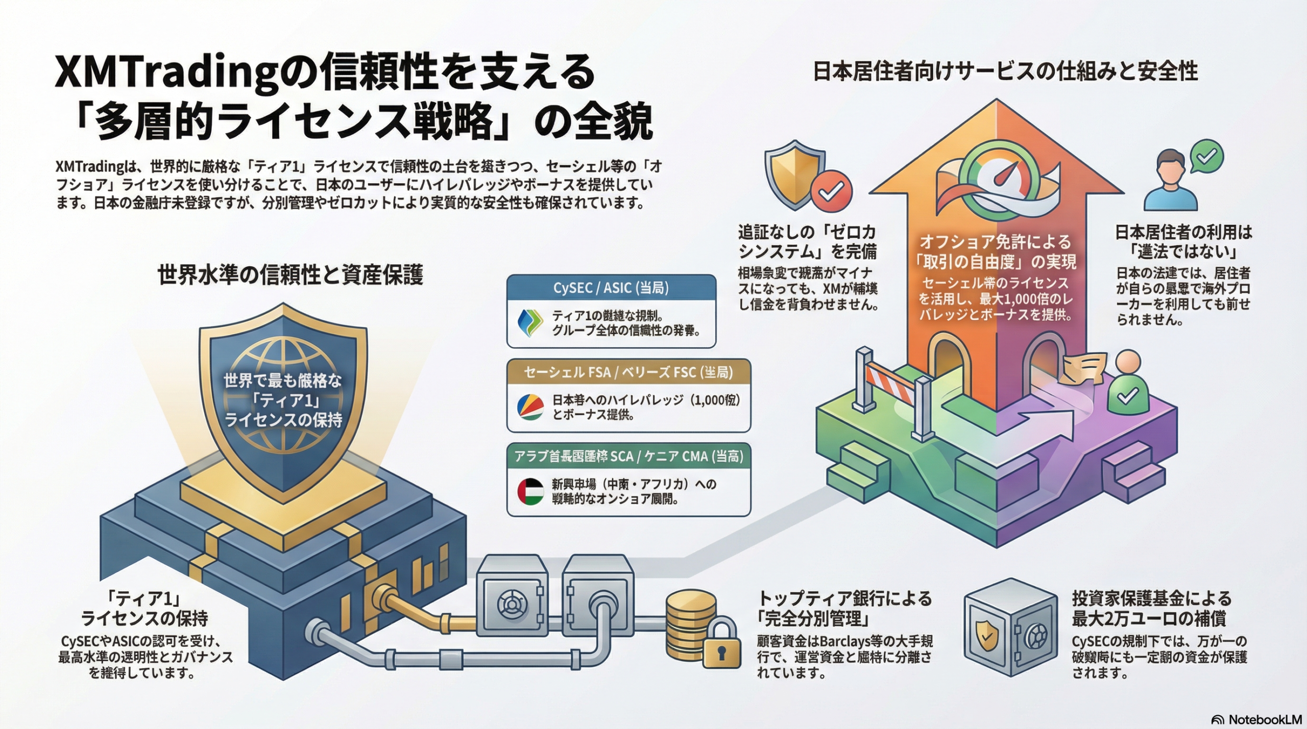 XM Tradingの多層的ライセンス戦略の全貌