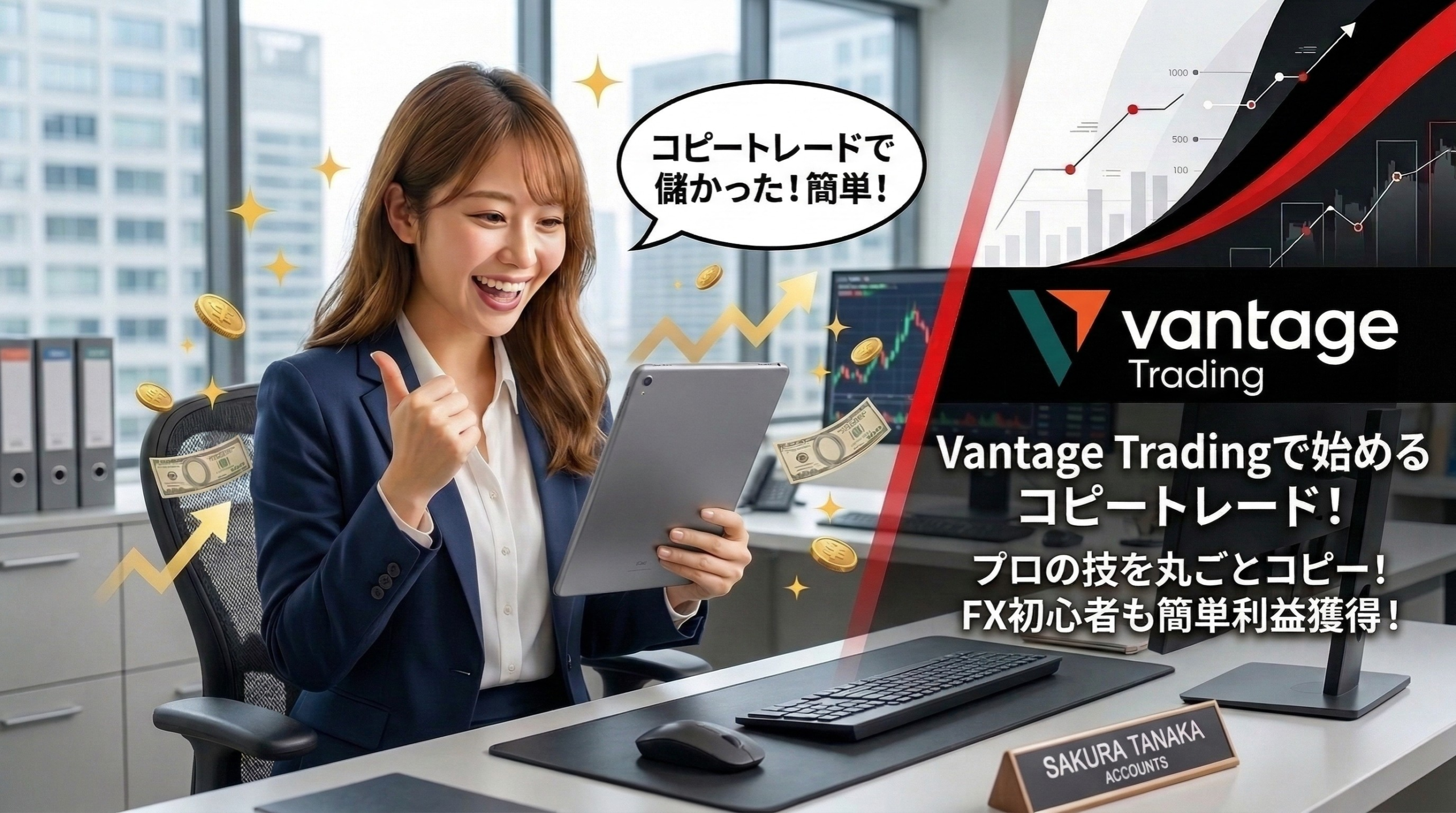 Vantageコピートレードのネットワークと自動化の仕組み