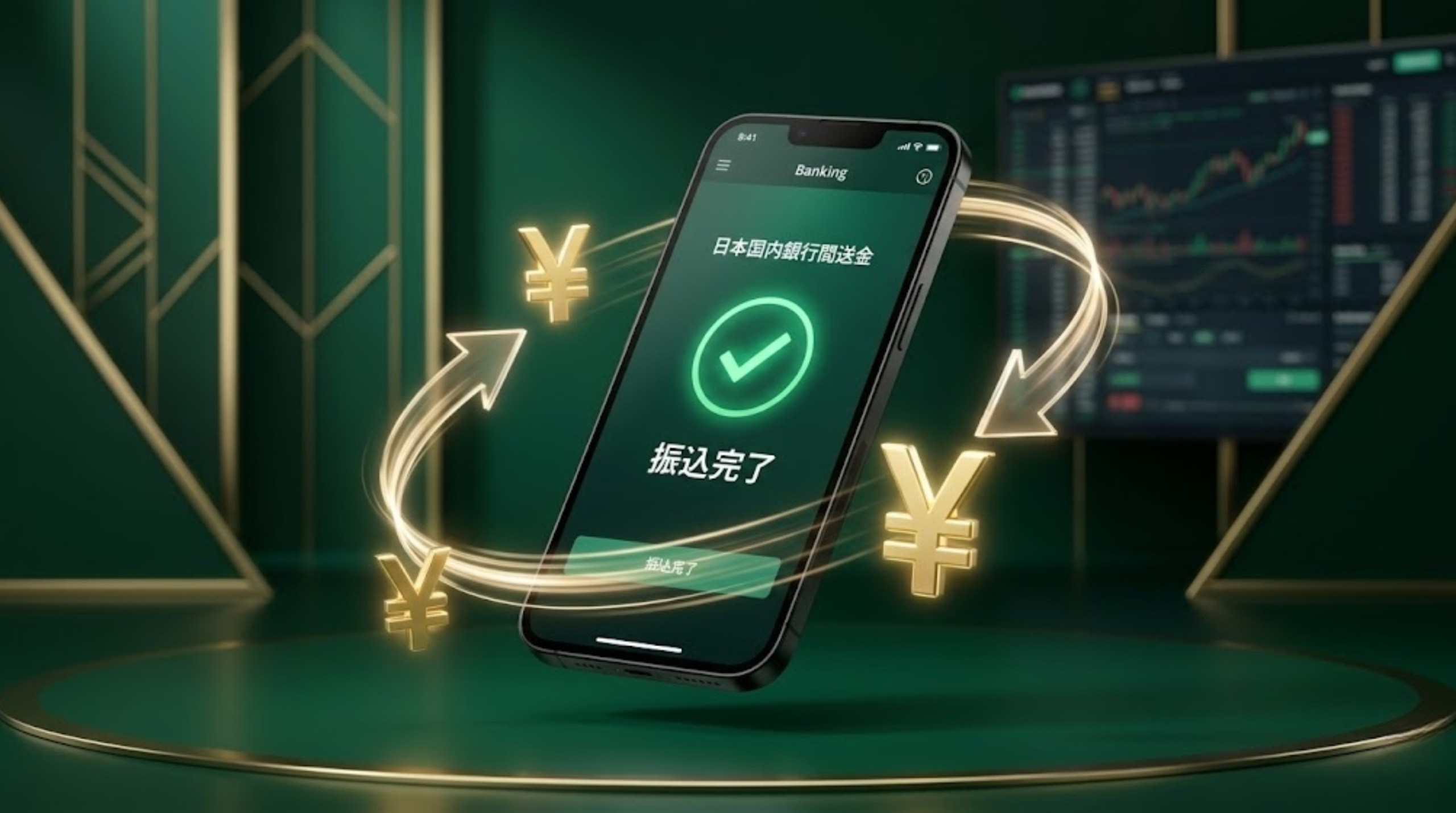 国内銀行送金の全体イメージ